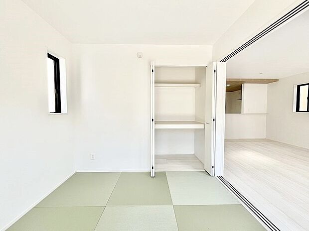 リビング隣接の和洋室は毎日の暮らしに癒しと安らぎをもたらしてくれます