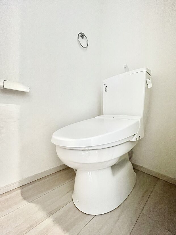 ウォシュレット付きトイレが1階と2階それぞれに配置されていてとても便利です。