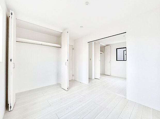 子供部屋にもおすすめな収納スペースたっぷりの居室