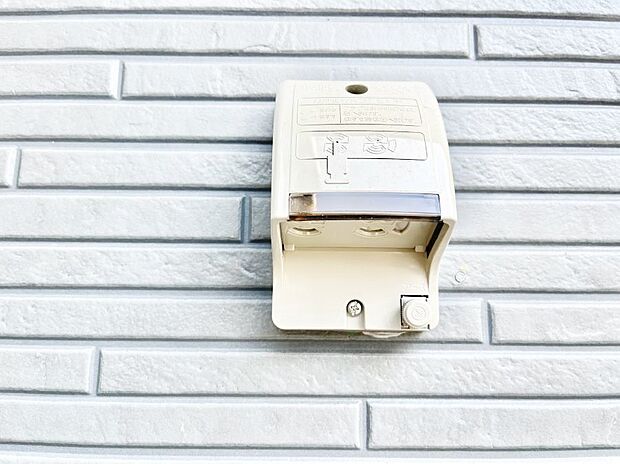 ガーデニングやお掃除に便利な外水栓