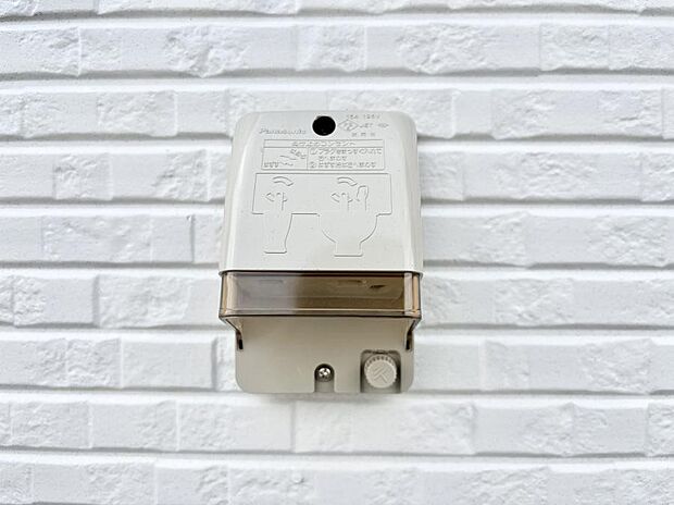 便利な外コンセント。