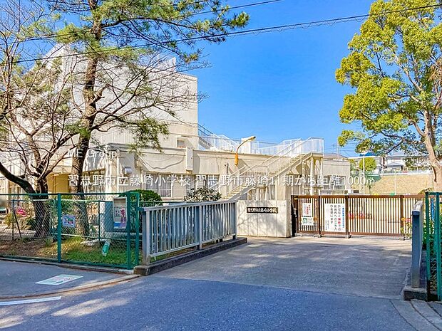 小学校 1000m 習志野市立藤崎小学校