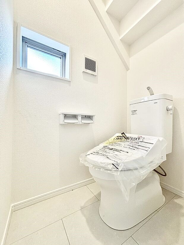 トイレは1階と2階それぞれに配置されていてとても便利です。