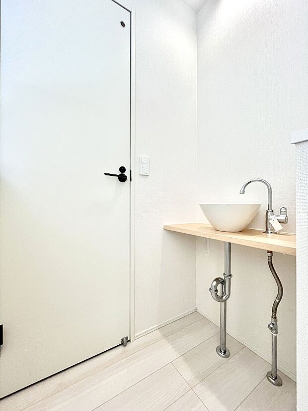 あると便利なセカンド洗面台。