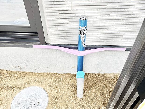 ガーデニングやお掃除に便利な外水栓