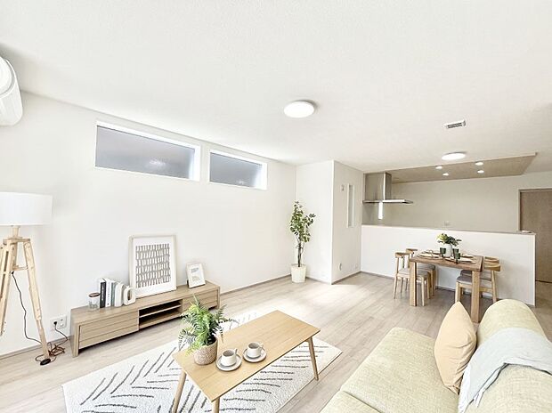 住む方の個性が引き出される、インテリアを考えるのが楽しみなリビングです!