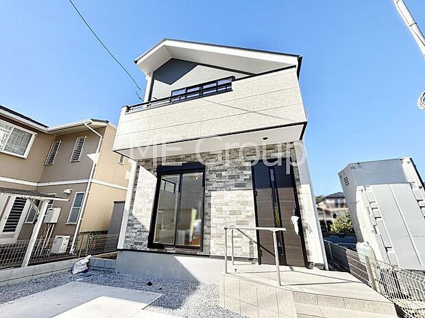 上質感あふれる外観デザイン。魅力の住まいを実現。