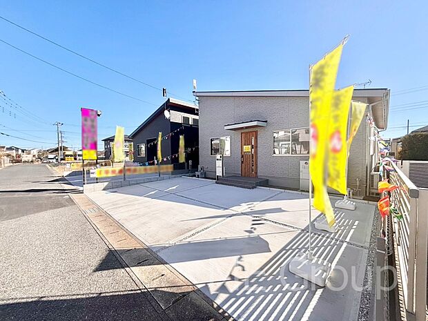 ゆったりと開放的な空間を楽しめる平屋建て！