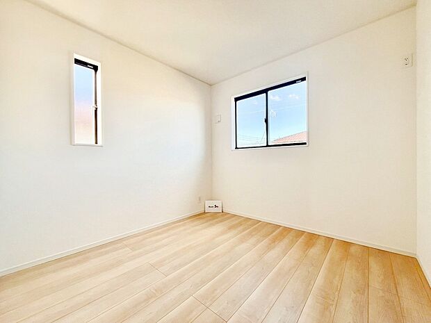 2面採光を確保した明るい空間。家族みんなが快適な暮らしを実現する設計です。