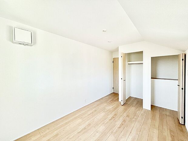 収納が充実しているので居住スペースを広々使えます