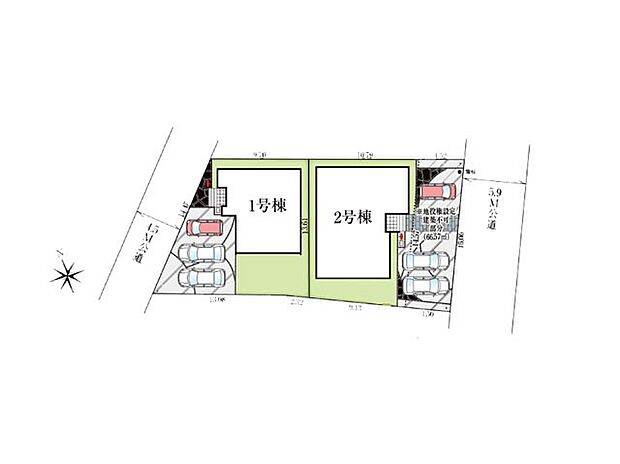 区画図