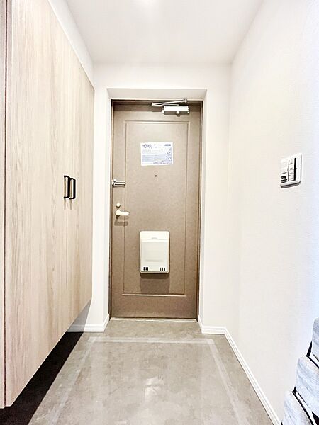 家族の帰宅やお客様をあたたかく迎える玄関