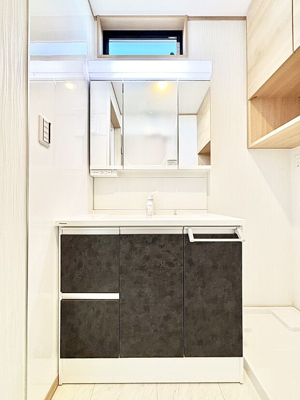 収納力と機能性に優れた洗面化粧台