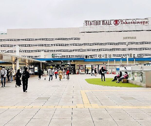 駅 1100m 柏駅