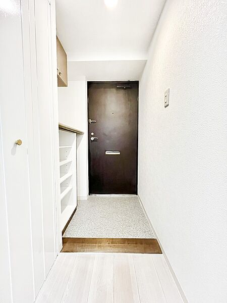 家族の帰宅やお客様をあたたかく迎える玄関