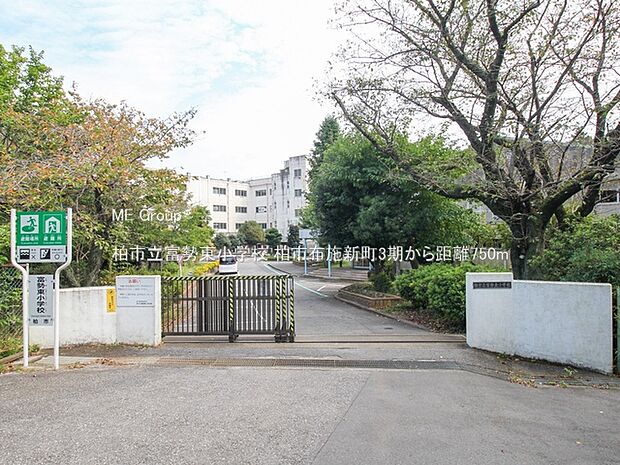 小学校 750m 柏市立富勢東小学校