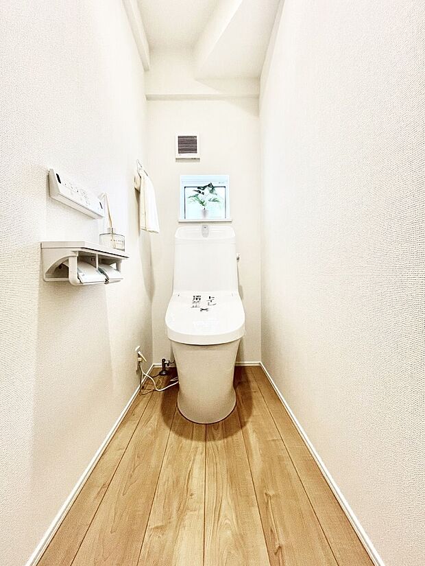 トイレは安心の2箇所！朝のバタバタも一安心です。