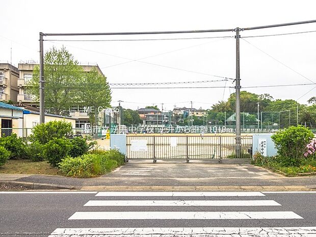 中学校 1010m 柏市立逆井中学校