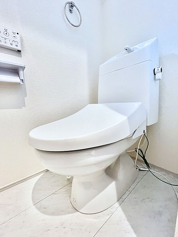 トイレは1階と2階それぞれに配置されていてとても便利です。