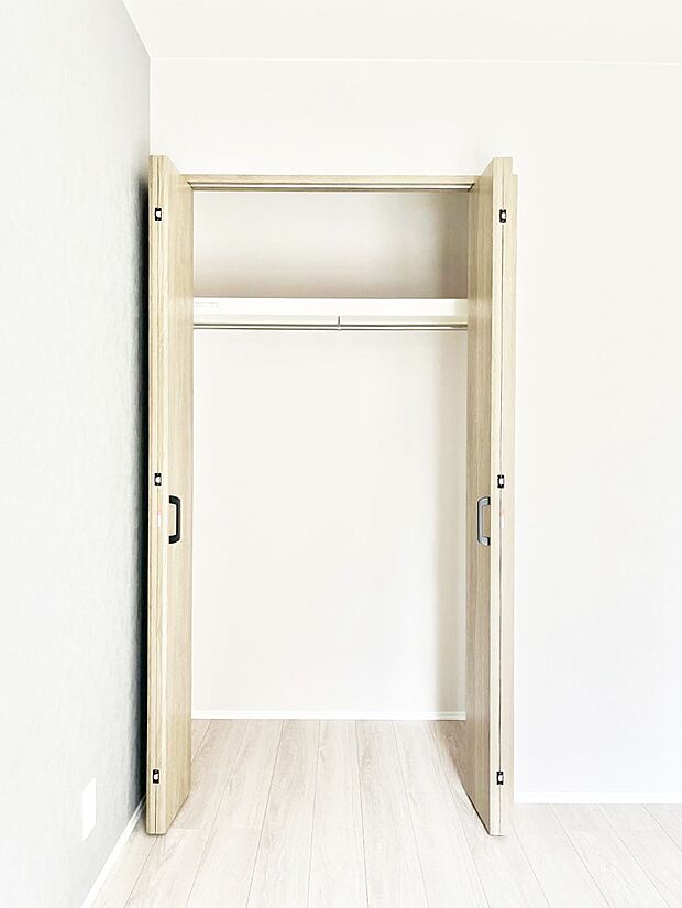 収納力あるクローゼット