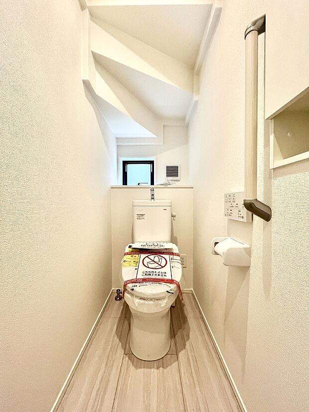 トイレは1階と2階それぞれに配置されていてとても便利です。