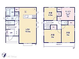 八千代市八千代台北11丁目　新築一戸建て　全2棟