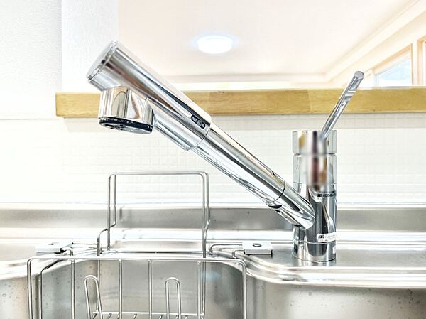 いつでも清潔なおいしいお水を。一つの水栓で水道水と浄水を使い分け。