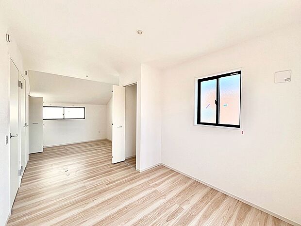 将来は2部屋にすることもできますね。お年頃になったら夢の個室にチェンジ!