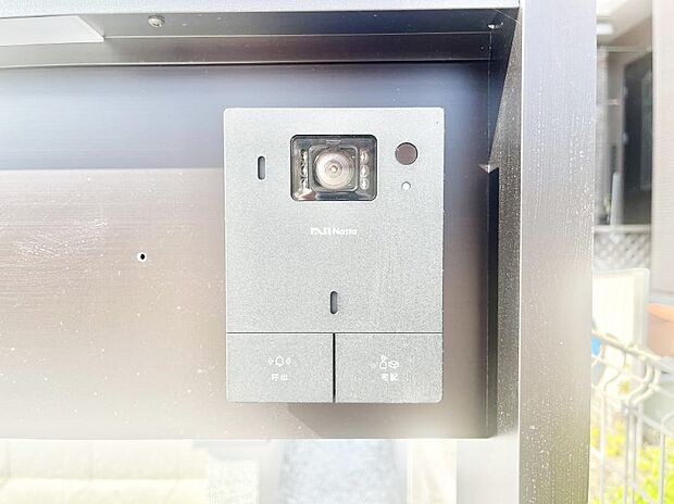 ＴＶモニター付インターホンでセキュリティ面にも配慮。