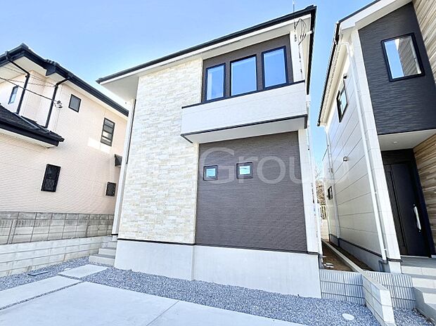 上質感あふれる外観デザイン。魅力の住まいを実現。 