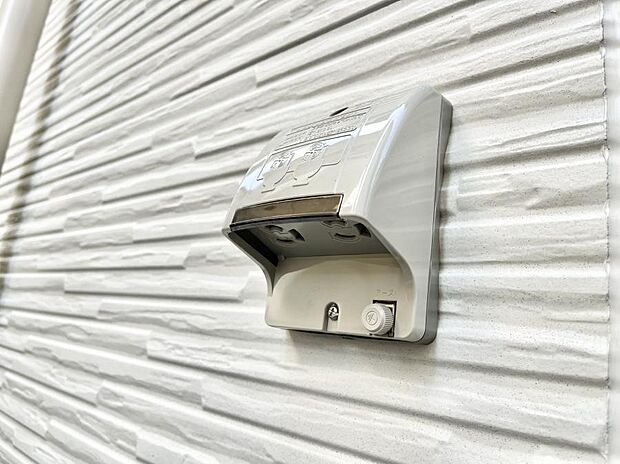 便利な外コンセント。