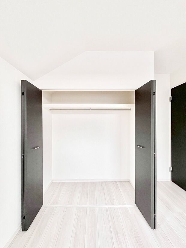 収納力あるクローゼット