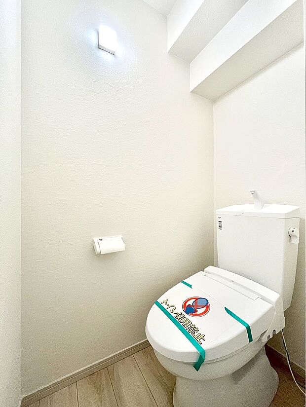 トイレは1階と2階それぞれに配置されていてとても便利です。 