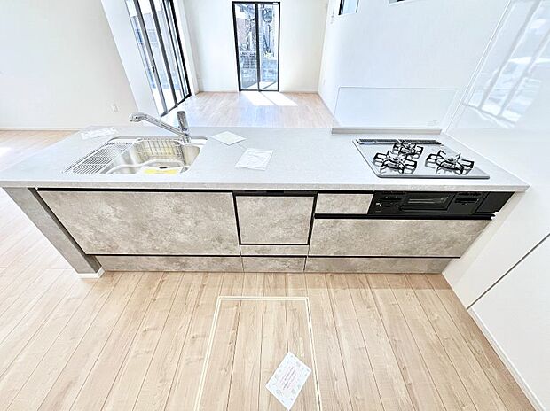 毎日使うキッチンだから、使いやすさ＆お手入れのしやすさにこだわりました。 