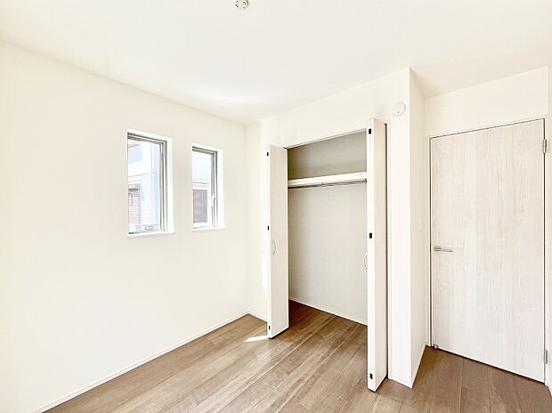 収納も充実しています!どんなお部屋にするか考えるのが楽しみですね。