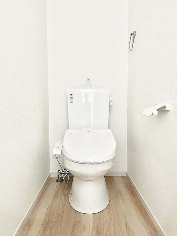 トイレは1階と2階それぞれに配置されていてとても便利です。