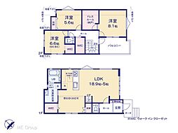 松戸市五香南1丁目 8期 新築一戸建て 全4棟