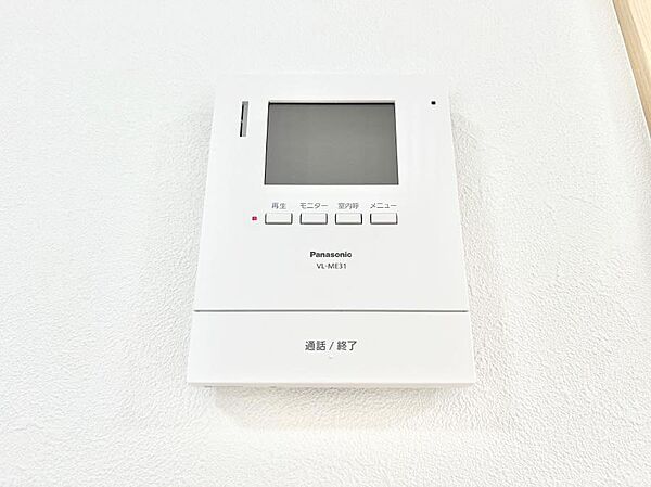 来客者を確認できるＴＶモニター付インターホン
