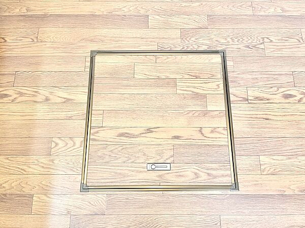 床下収納付き！日用品・非常用品の収納にも大活躍。