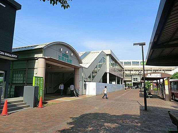 駅 2240m 西武拝島線「玉川上水」駅