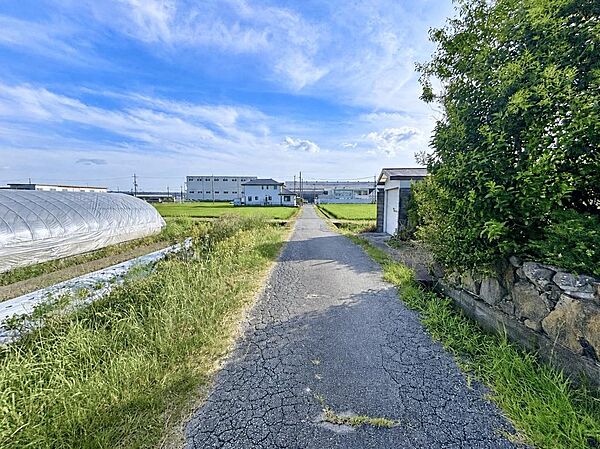 道路との高低差無し♪