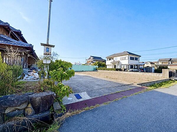 道路との高低差無し♪