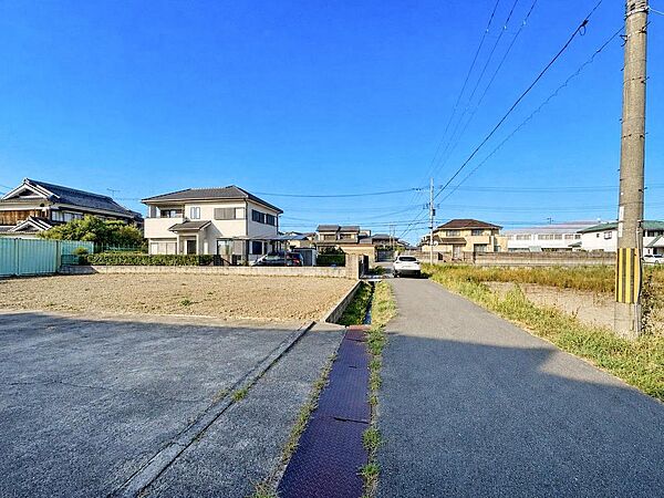 道路との高低差無し♪
