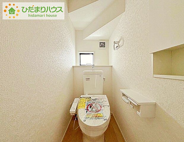 トイレは1F、2F共に完備！取り合いになることがありませんね(^^)/