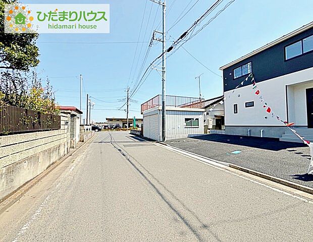 全面道路は車通りも少ないので安心です☆彡