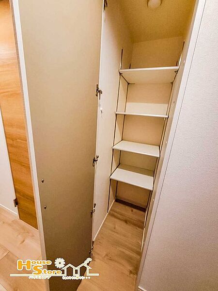 収納も充実しており、お部屋もすっきり！