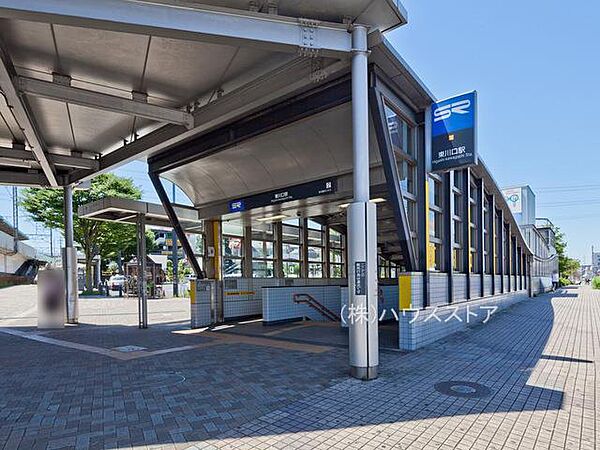 埼玉高速鉄道「東川口」駅 JR武蔵野線と埼玉高速鉄道の2路線が乗り入れる『東川口』駅。アクセスはもちろん、駅前には商業施設が充実しており利便性も良好です。