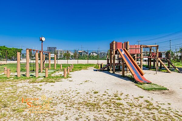 長蔵新田第3公園（440m）