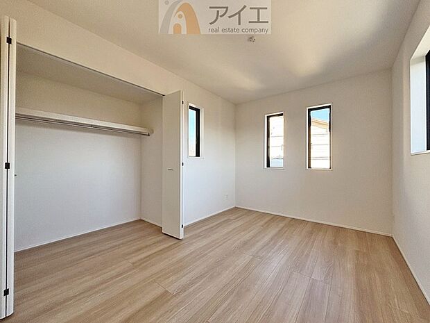 風通しが良く、開放感あふれるお部屋です