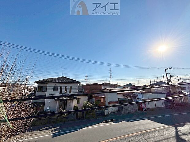 空を近くに感じられる眺望を楽しめます